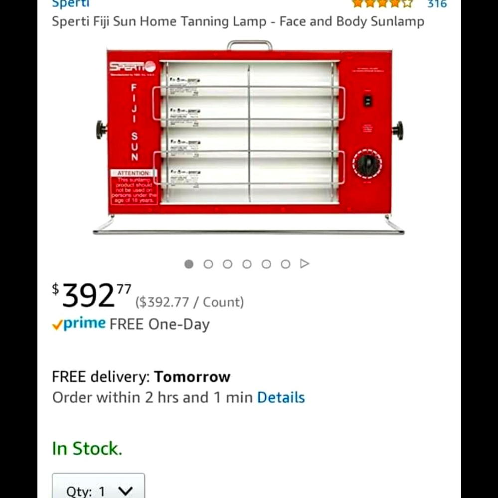Sperti Fijji Table Top System